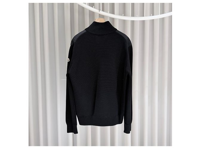 Moncler Strick-Steppjacke Black (XXL) - Ansicht 6