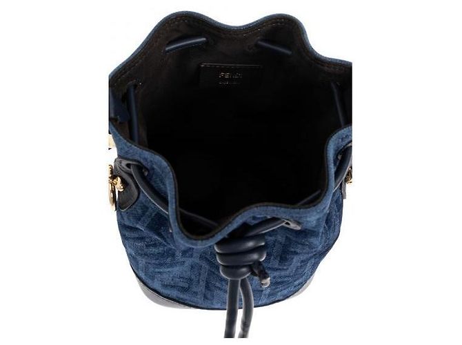 Fendi Mon Tresor Denim Mini Bag - vista 5