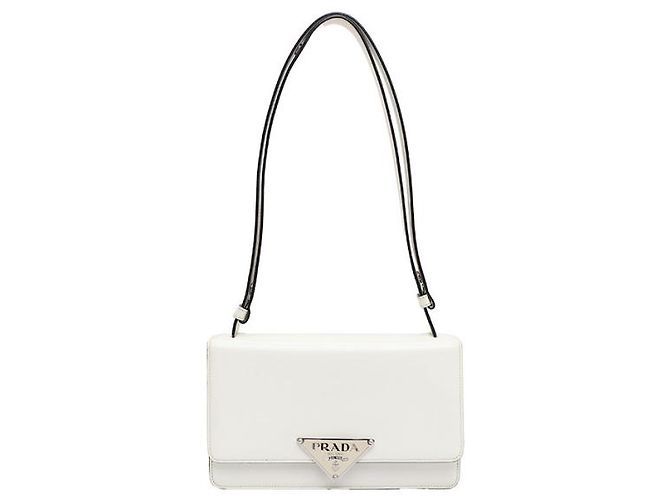 Prada Borsa a spalla e borsa a tracolla spazzolate - vista 13