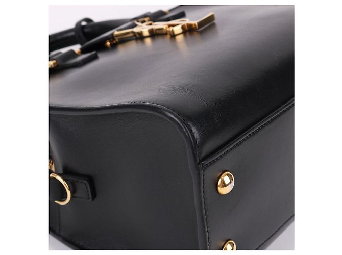 Autre Marque Borsa a tracolla Baby Cabas con tracolla dorata - vista 10