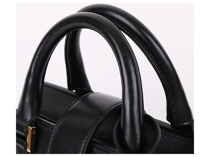 Autre Marque Borsa a tracolla Baby Cabas con tracolla dorata - vista 6