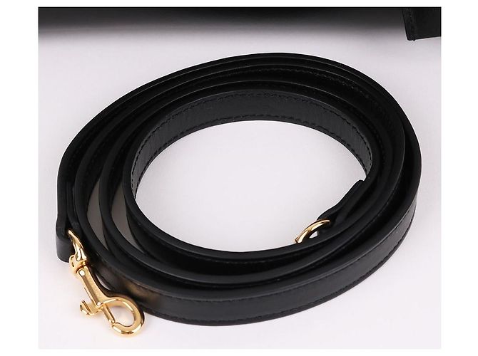 Autre Marque Borsa a tracolla Baby Cabas con tracolla dorata - vista 8