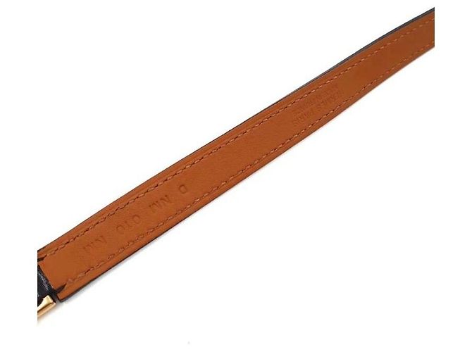 Bracciale Hermès Médor Strap Nero - vista 5