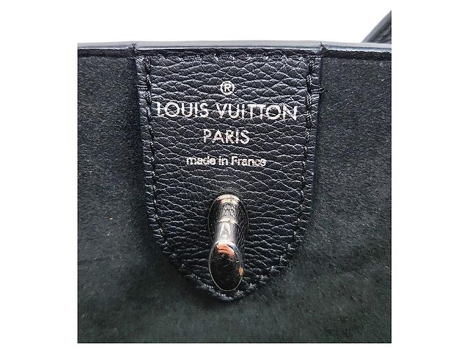 Louis Vuitton Borsa a spalla Rockme Cabas in pelle nera - vista 12