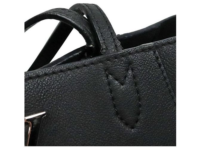 Louis Vuitton Borsa a spalla Rockme Cabas in pelle nera - vista 8