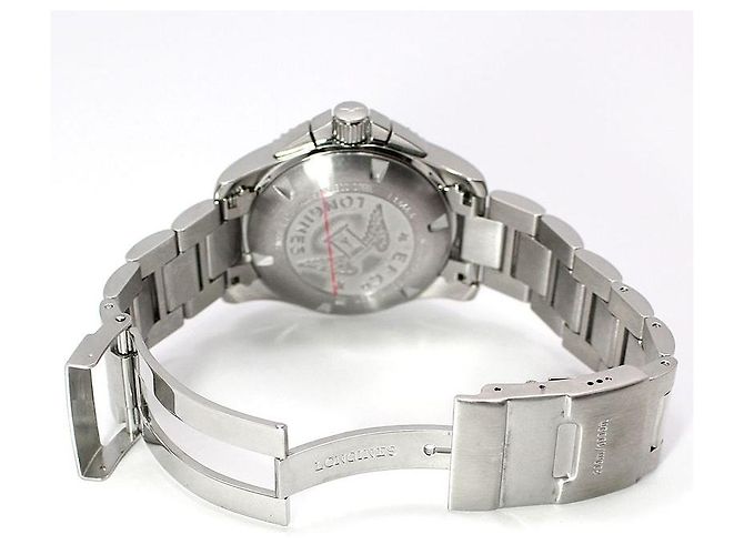 Longines Relógio automático em aço Hydro Conquest Chronograph - vista 8