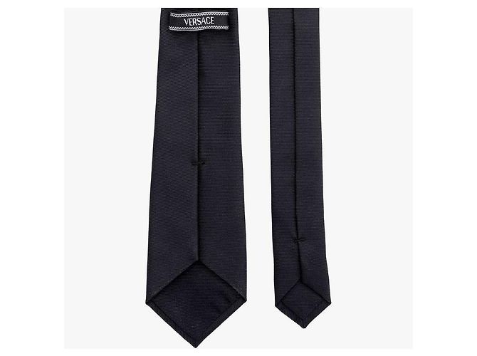Versace Cravatta in seta da uomo Medusa Jacquard - vista 7