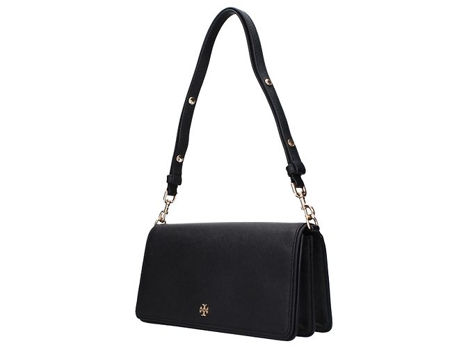 Tory Burch Borsa a tracolla in pelle nera - vista 2