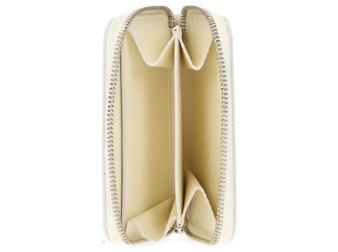 Jil Sander Münzbeutel aus Leder Beige - Ansicht 3