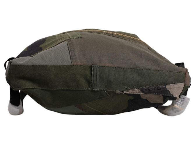 Dolce & Gabbana Sac à dos rucksack patchwork vert militaire - vue 2