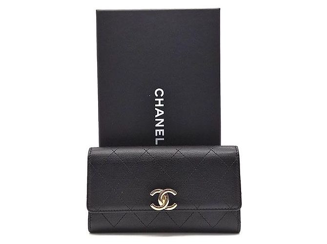 Chanel Cartera larga con solapa y cierre giratorio - vista 8