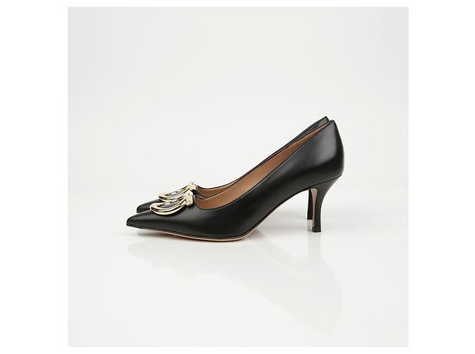 Salvatore Ferragamo Décolleté Maxi Gancini - vista 7