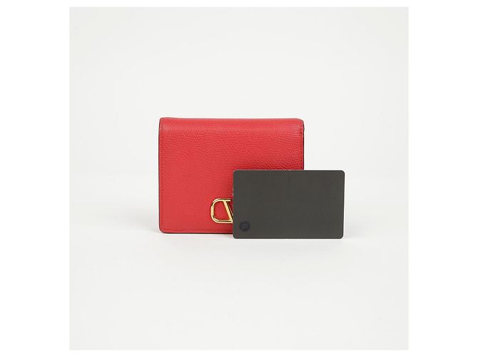 Valentino Carteira Compacta Logo Vermelha - vista 15