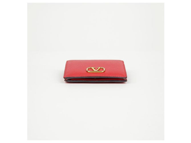 Valentino Carteira Compacta Logo Vermelha - vista 5