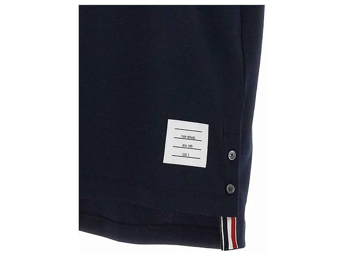Thom Browne Baumwoll-Milano Streifen-T-Shirt - Ansicht 5