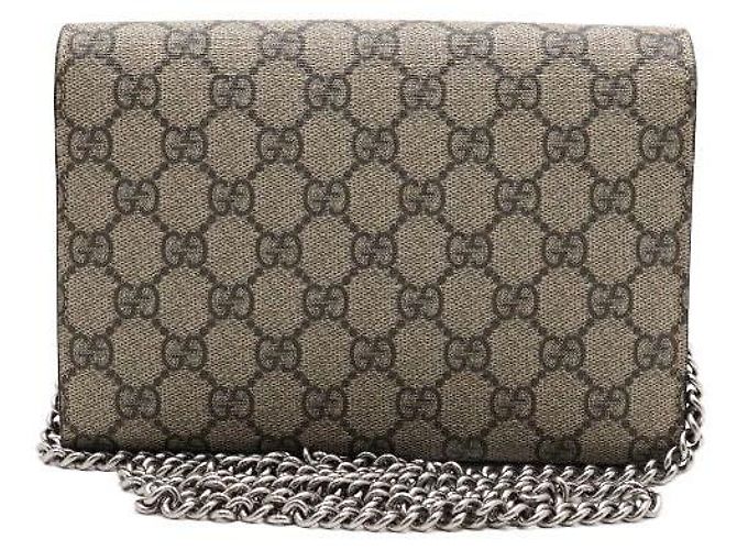 Gucci Borsa a tracolla e borsa crossbody Dionysus Supreme Chain - vista 4