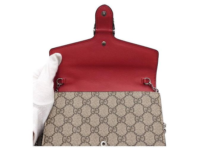 Gucci Borsa a tracolla e borsa crossbody Dionysus Supreme Chain - vista 6