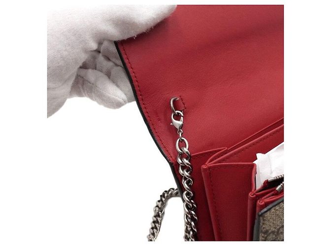 Gucci Borsa a tracolla e borsa crossbody Dionysus Supreme Chain - vista 7
