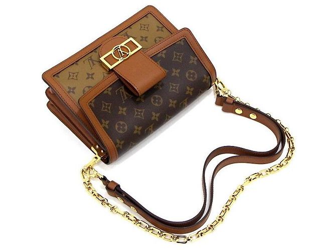 Louis Vuitton Borsa a spalla e crossbody Dauphine MM da donna in Monogram Canvas - vista 12