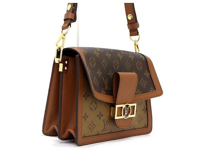 Louis Vuitton Borsa a spalla e crossbody Dauphine MM da donna in Monogram Canvas - vista 4