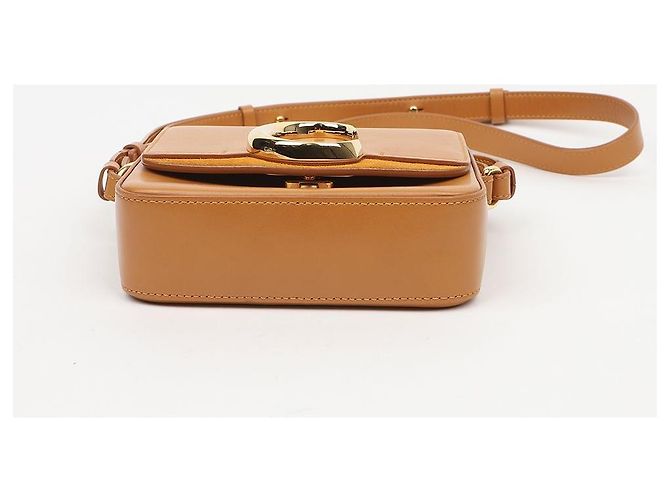 Chloé Mini Tote Camel Shoulder Bag - vista 7
