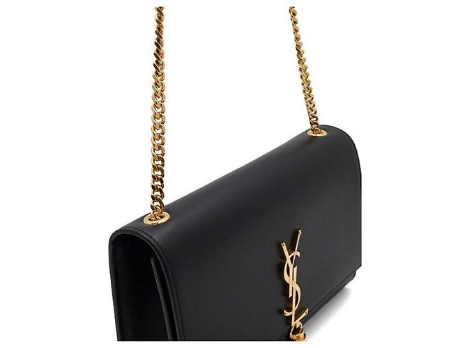 Autre Marque Borsa a tracolla e spalla Classic Medium Kate Satchel con catena dorata - vista 10