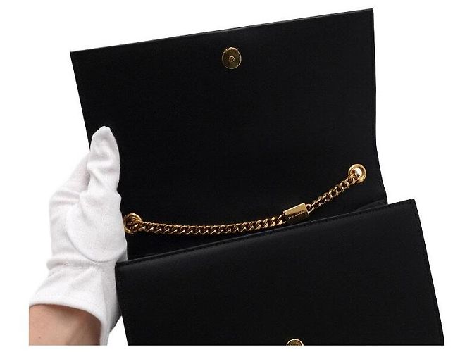 Autre Marque Borsa a tracolla e spalla Classic Medium Kate Satchel con catena dorata - vista 5