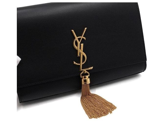 Autre Marque Borsa a tracolla e spalla Classic Medium Kate Satchel con catena dorata - vista 9