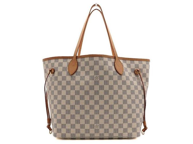 Louis Vuitton Borsa a Tracolla Neverfull MM Damier Azur - vista 2