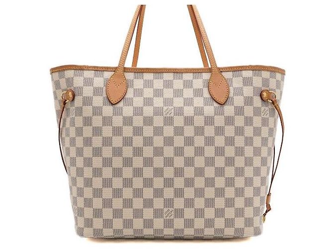 Louis Vuitton Borsa a Tracolla Neverfull MM Damier Azur - vista 5