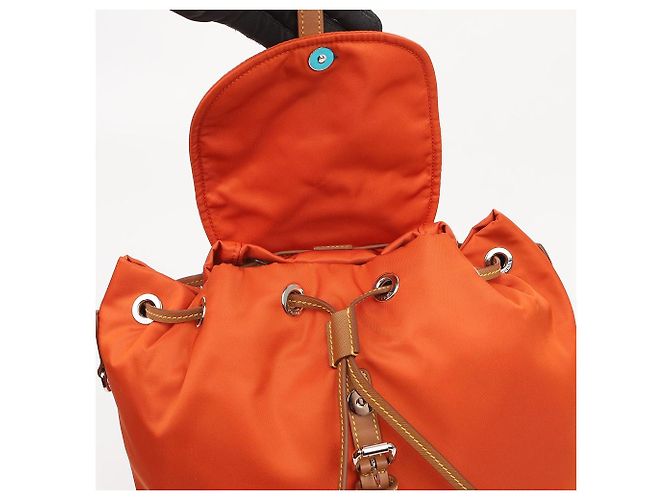 Prada Zaino con logo triangolare - vista 8