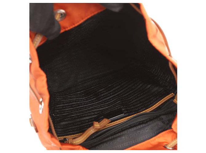 Prada Zaino con logo triangolare - vista 9