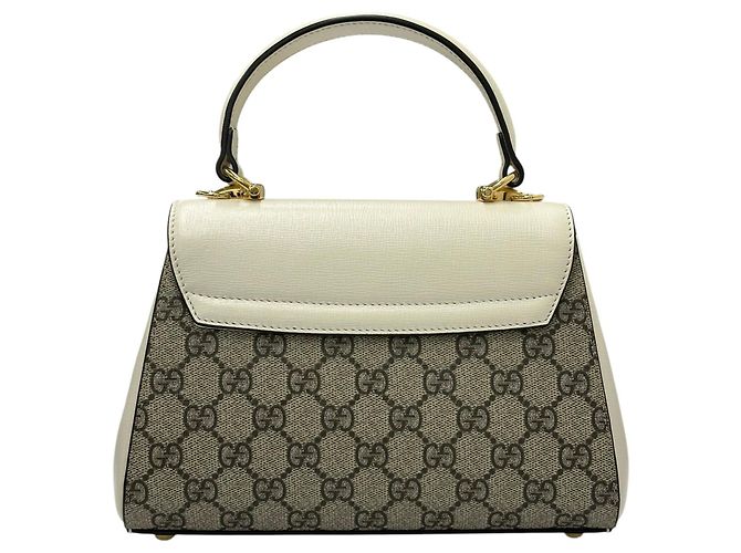 Gucci Horsebit Beige/Ebony GG Supreme - vista 10
