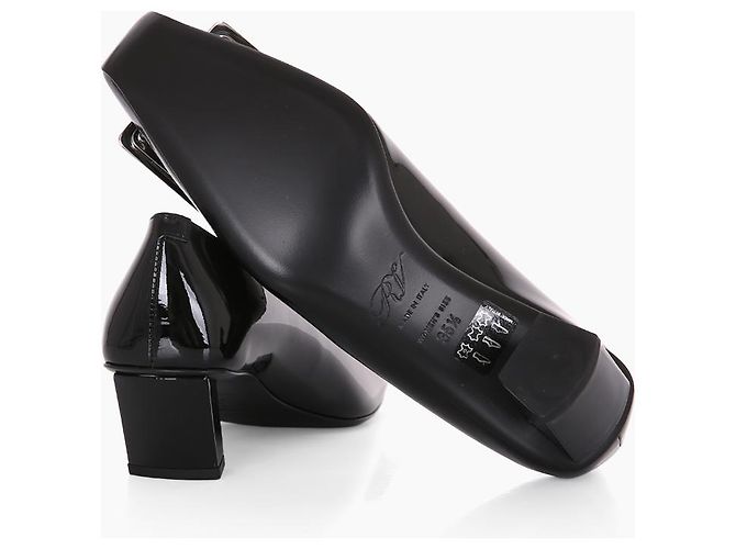 Roger Vivier Décolleté Bell Vivier Black Heel Pumps - vista 6