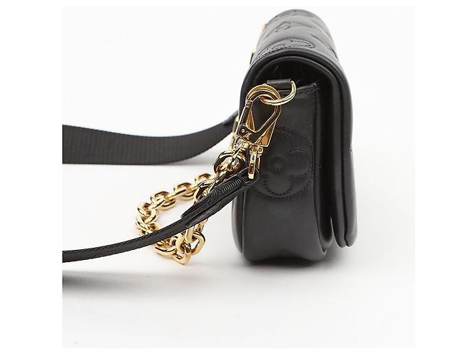 Louis Vuitton Portafoglio Bubblegram con tracolla Black - vista 4
