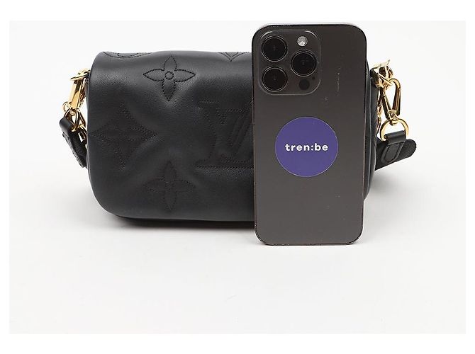 Louis Vuitton Portafoglio Bubblegram con tracolla Black - vista 8