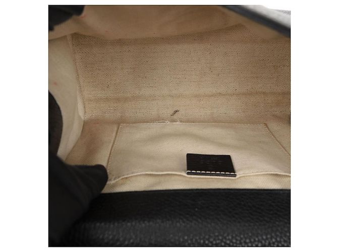 Gucci Borsa a spalla Mini Tote GG Marmont Nera - vista 11