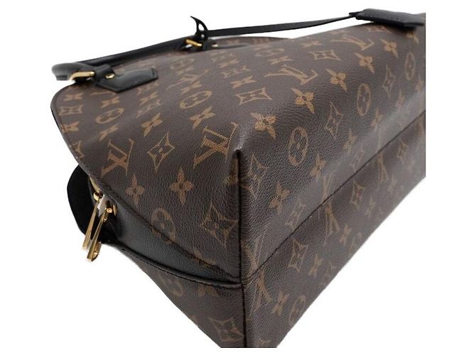 Louis Vuitton Borsa Tote e borsa a tracolla Alma Monogram Noir - vista 7