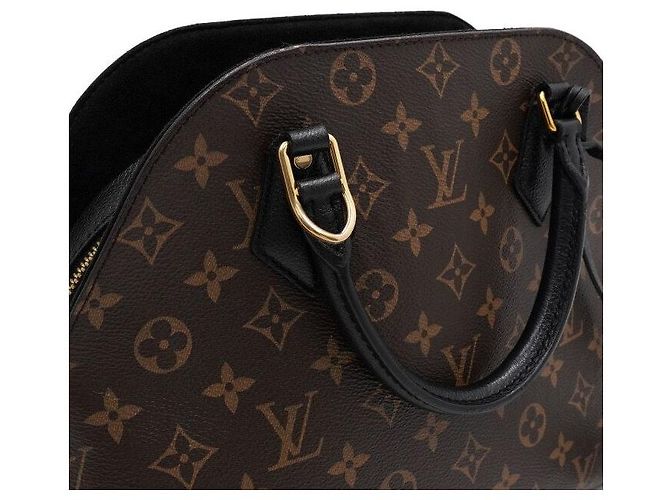 Louis Vuitton Borsa Tote e borsa a tracolla Alma Monogram Noir - vista 9