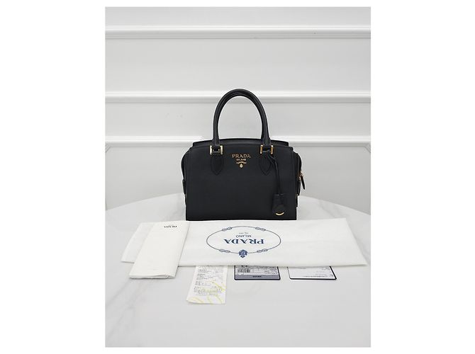 Prada Borsa Tote Two-Way in Pelle Saffiano - vista 9