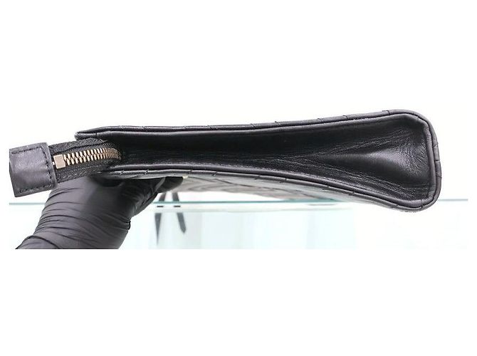 Gucci Clutch Marmont Matelassé Black Gold - vista 10