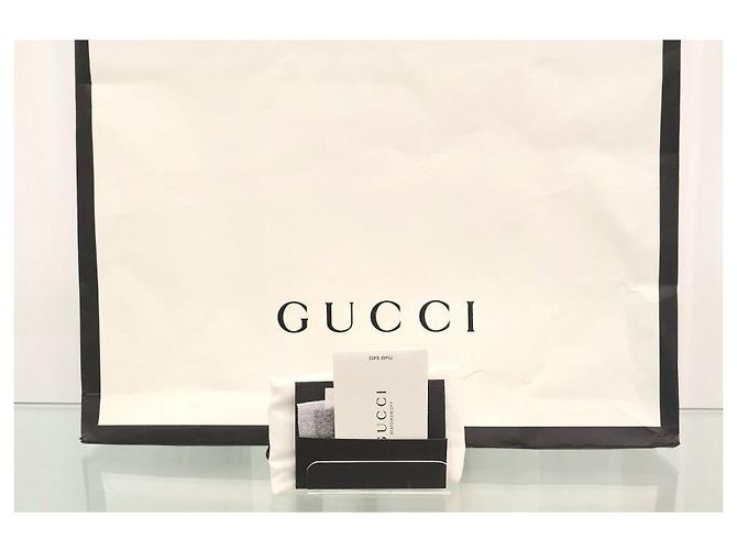 Gucci Clutch Marmont Matelassé Black Gold - vista 13