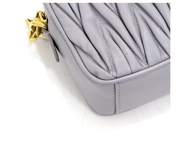 Miu Miu Borsa a tracolla e crossbody in nappa matelassé - vista 10