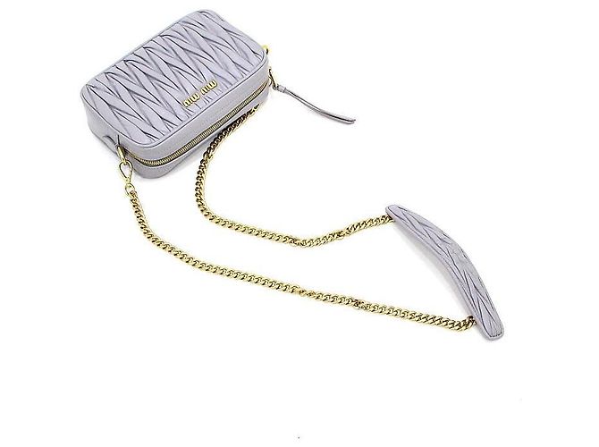 Miu Miu Borsa a tracolla e crossbody in nappa matelassé - vista 11