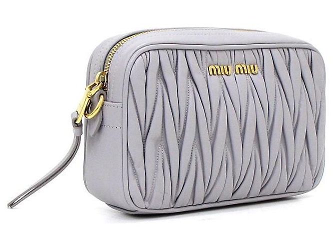 Miu Miu Borsa a tracolla e crossbody in nappa matelassé - vista 4