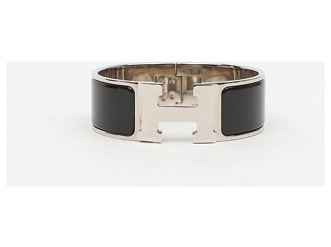 Hermès Click Clack Silver Black - vista 2