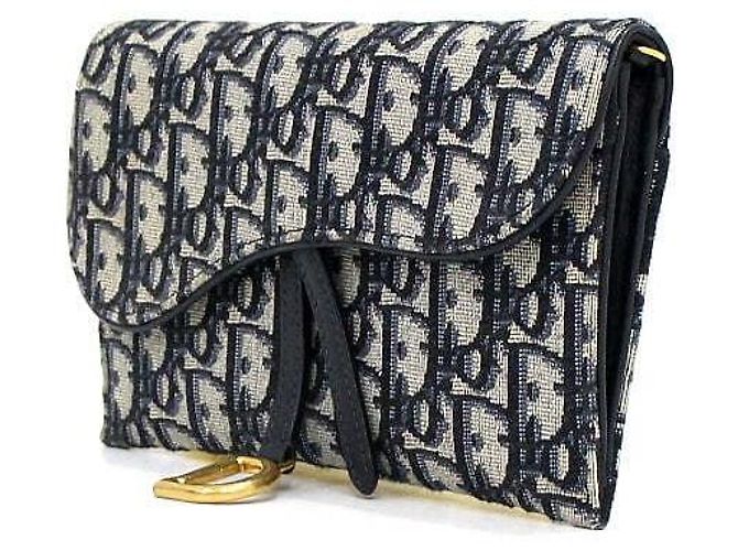 Dior Borsa a tracolla e crossbody Oblique Saddle Long Chain Wallet - vista 3