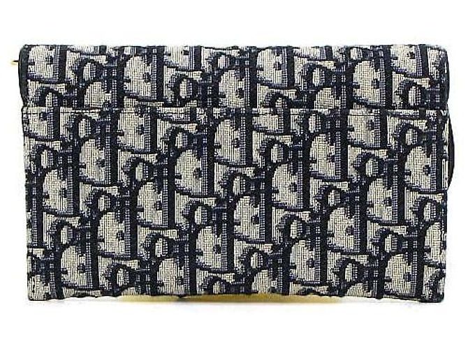 Dior Borsa a tracolla e crossbody Oblique Saddle Long Chain Wallet - vista 5