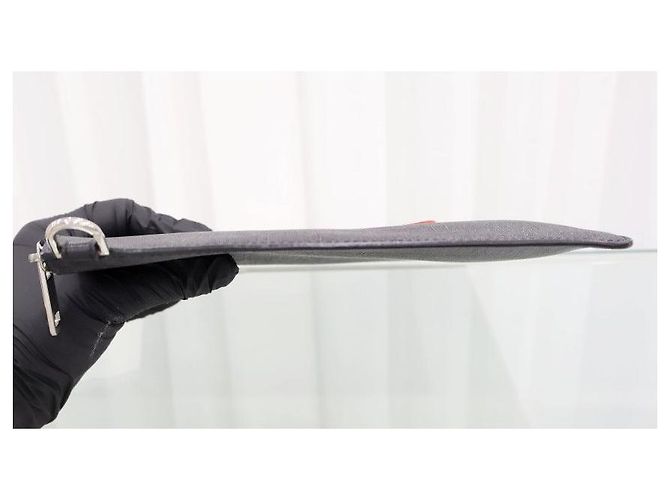 Givenchy Clutch Pochette con Logo Ricamato Nero - vista 4