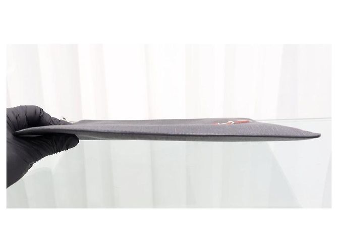 Givenchy Clutch Pochette con Logo Ricamato Nero - vista 6